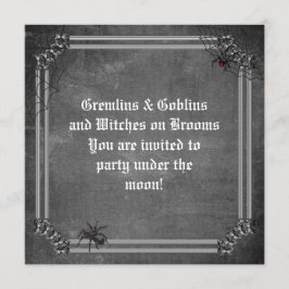 Invitación Gremlins & Goblins Spooky Halloween