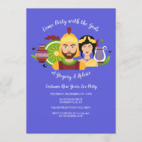 Invitación griega de dioses