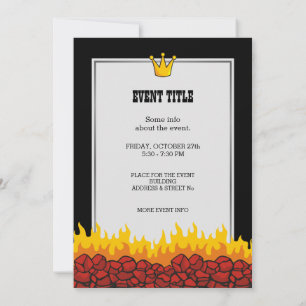 Invitación Grill King