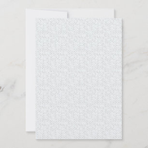 Invitación Gris Claro Floral Geométrico Patrón Moderno de V