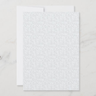 Invitación Gris Claro Floral Geométrico | Patrón Moderno de V