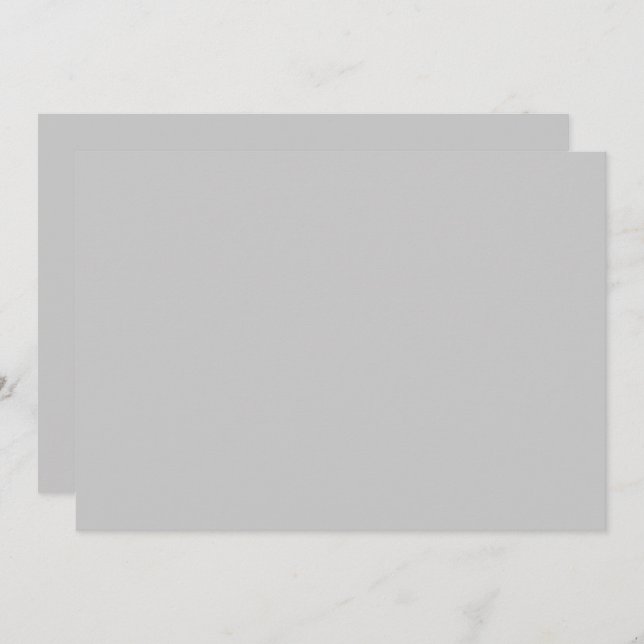 Invitación Gris geométrico pálido suave (Anverso / Reverso)