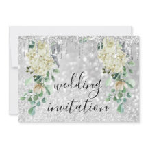 Gris plateado Glitte Boda Verde de la Fábrica de l