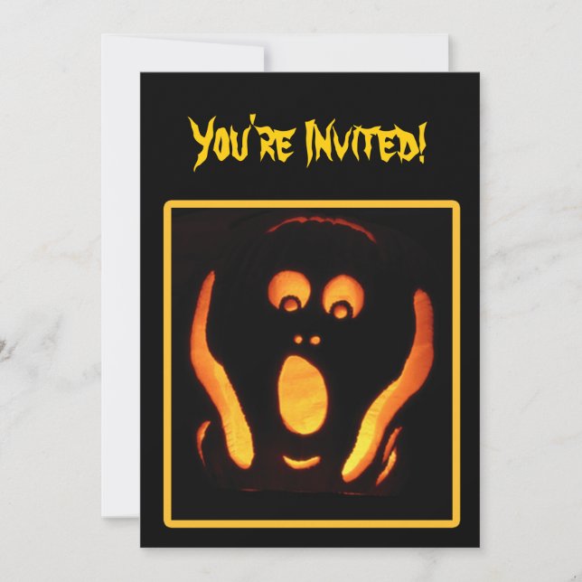 Invitación Grito de Halloween (Anverso)