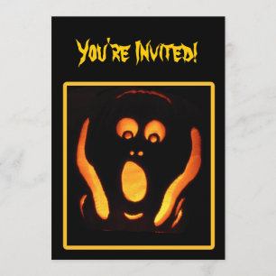 Invitación Grito de Halloween