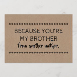 Invitación GROOMSMAN contemporáneo / MEJOR HOMBRE, propuesta 