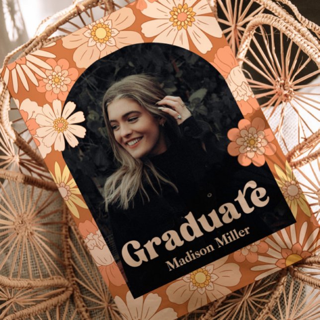 Invitación Groovy Graduation Announcement (Subido por el creador)