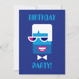Invitación Groovy Guy