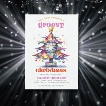 Groovy Little Navidades Disco Tree Navidad Fiesta
