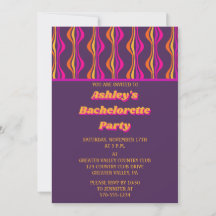 Groovy Purple Disco Bachelorette
