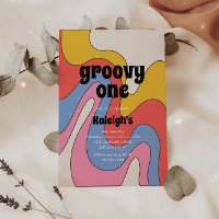 Groovy ultraretro Cumpleaños estilo 70