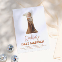 Groovy Un Boho Fiesta del primer cumpleaños de la 