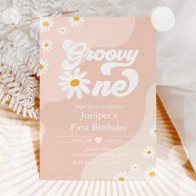 Groovy Un Fiesta de cumpleaños Boho Floral Daisy