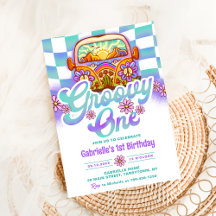 Groovy Un Fiesta de cumpleaños Boho Floral Daisy