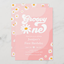Groovy Un Fiesta de cumpleaños Boho Floral Daisy