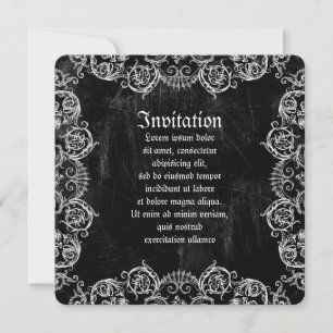 Invitación Grotesquerie Corazón