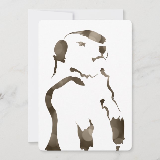 Invitación groundhog bokeh (Anverso)