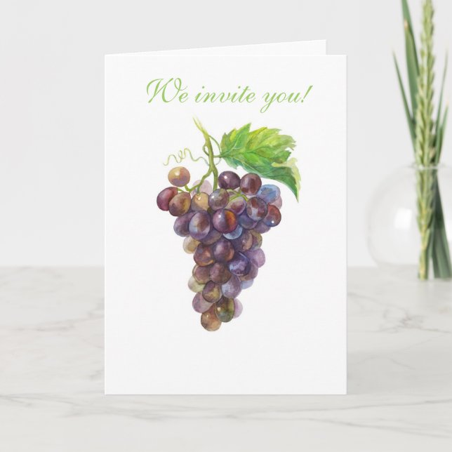 Invitación Grúas acuáticas (Anverso)