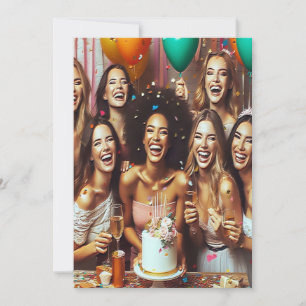 Invitación grupo de la novia