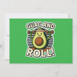 Invitación Guac Y Roll