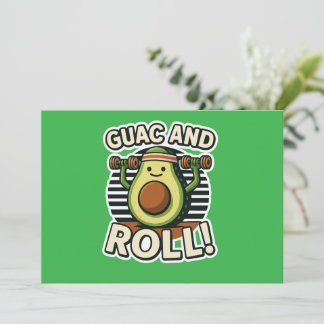 Invitación Guac Y Roll