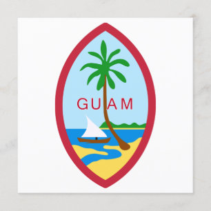 Invitación Guam Seal