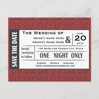 Invitación ¡Guarda tu boleto!