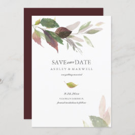 Invitación Guardar Boda de diseño de fecha