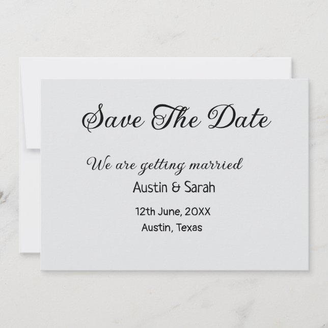 Invitación Guardar el análisis de fecha sitio web del boda QR (Anverso)