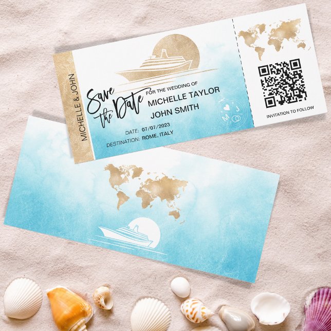 Invitación Guardar el código QRCode del envío de crucero del  (Subido por el creador)