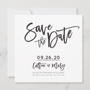 Invitación GUARDAR EL diseño personalizado FECHA para Colton 