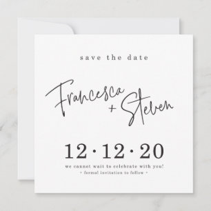 Invitación GUARDAR EL diseño personalizado FECHA para Frances