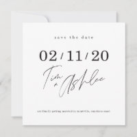 GUARDAR EL diseño personalizado FECHA para Tim + A