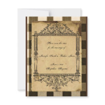 Guardar Fecha en Negro Sépia Cuadros Campestre Rús