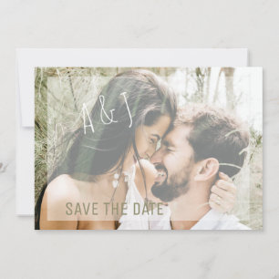 Invitación Guardar foto Fecha de la boda Código QR del sitio 