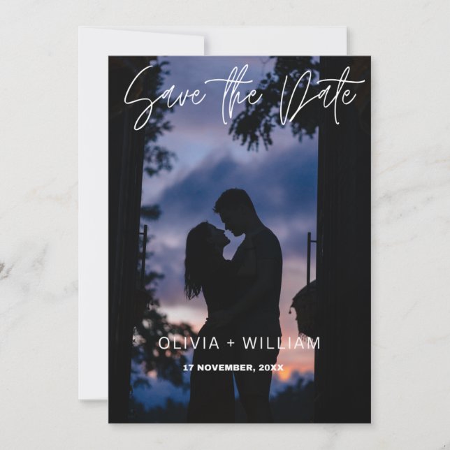 Invitación guardar la fecha (Anverso)