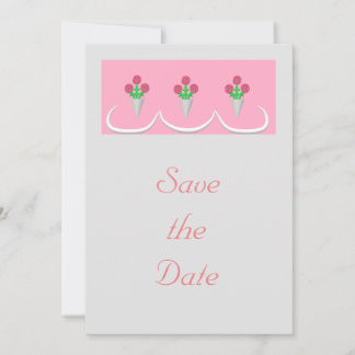 Invitación Guardar la fecha (Bouquets Boda)