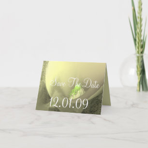 Invitación Guardar la fecha de Cala Lily - Lavender - Persona