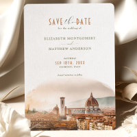 Guardar la fecha de destino de Florencia Italia