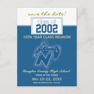 Invitación Guardar la fecha de la reunión de clase