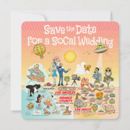 Invitación Guardar la fecha de SoCal