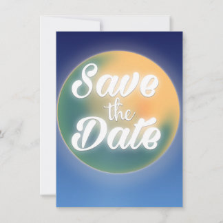 Invitación Guardar la Fecha Luna Mágica