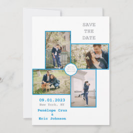 Invitación Guardar la fecha moderna