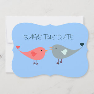 Invitación Guardar la fecha Parejas de moda y chic