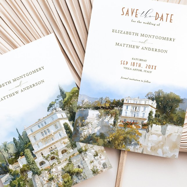 Invitación Guardar La Fecha Villa ASTOR Costa Amalfi (Subido por el creador)