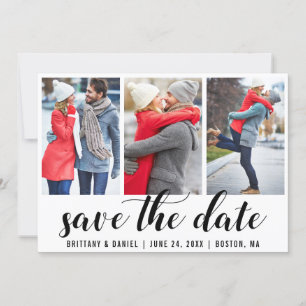 Invitación Guardar la foto de Date Engagement 3