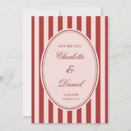Invitación Guardar la franja de fecha personalizada Chartreus