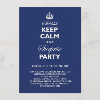 Invitación Guarde a la fiesta de cumpleaños divertida