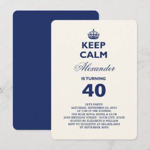 Invitación Guarde a la fiesta de cumpleaños divertida