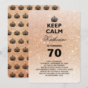 Invitación Guarde a la fiesta de cumpleaños tranquila del